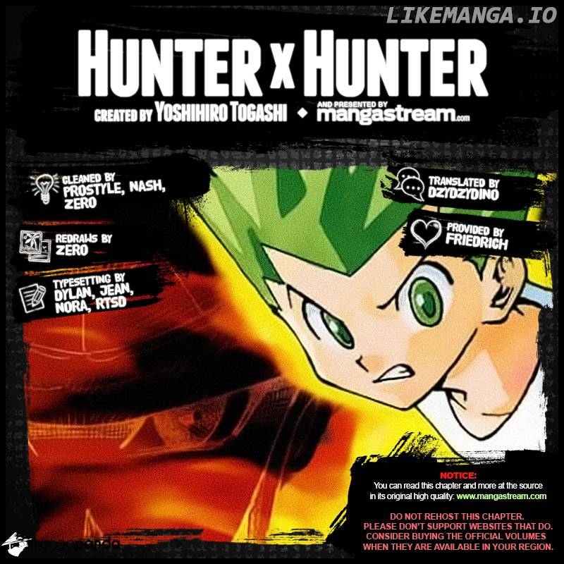 Hunter x Hunter, Chapter 364 image 02